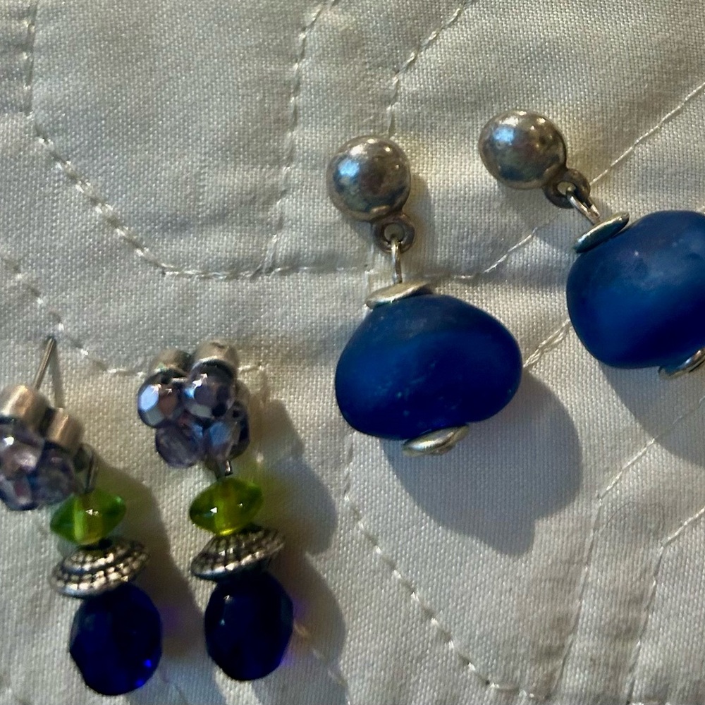 Vintage Earrings - two pairs